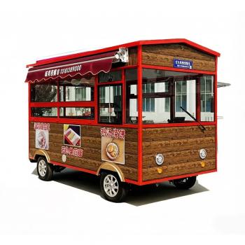 Ice cream milk tea Food Truck