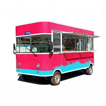 Ice cream milk tea Food Truck